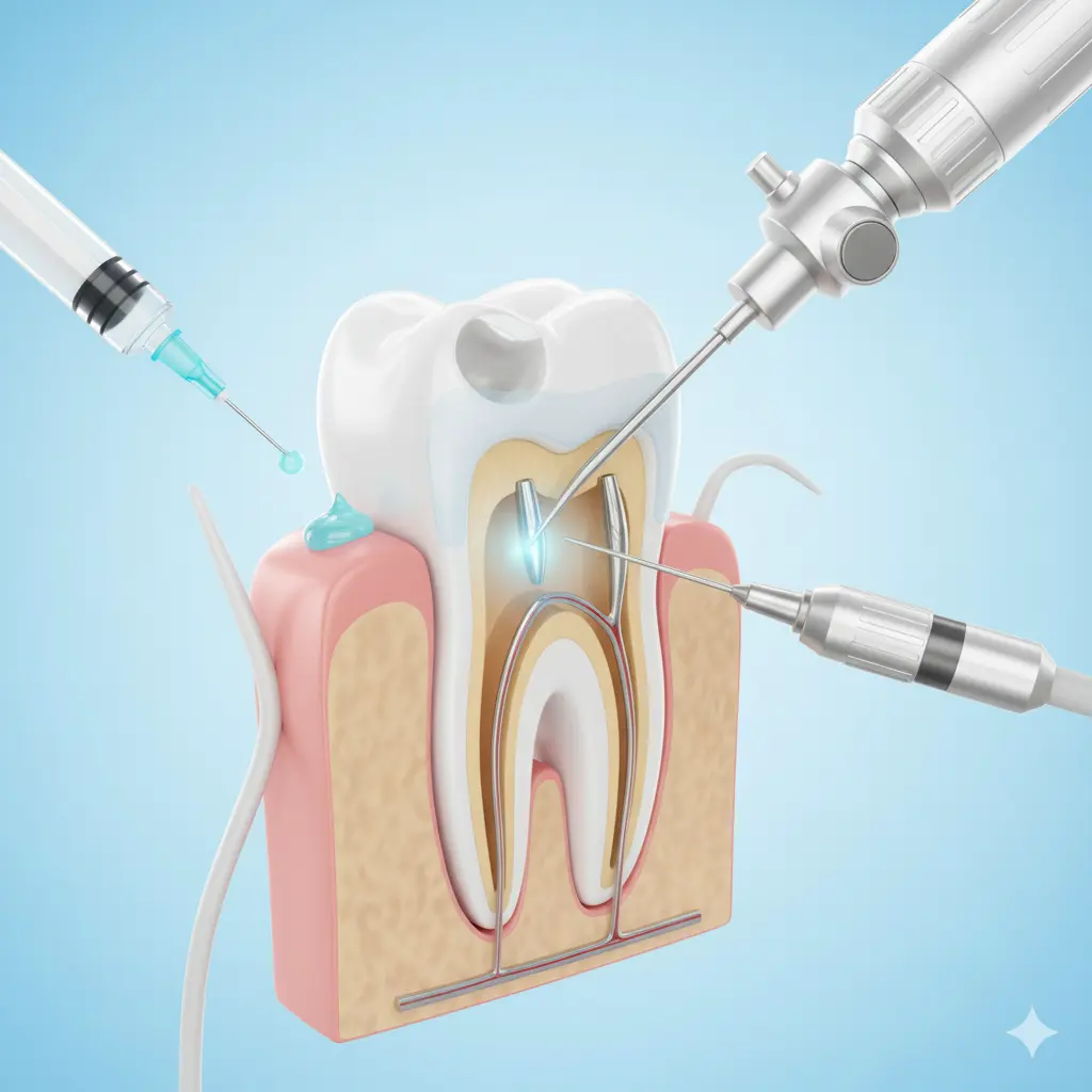 Painless Root Canal Therapy (RCT)