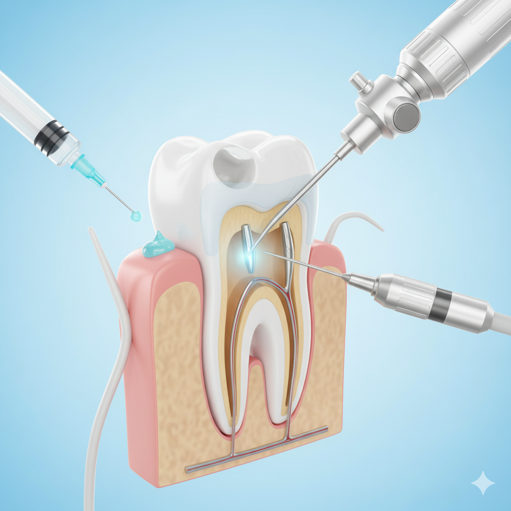 Painless Root Canal Therapy (RCT)